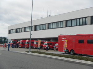 車両展示の画像