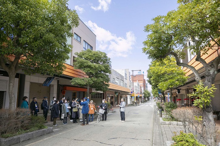 令和7年3月に実施した「酒田散漫さんぽ」