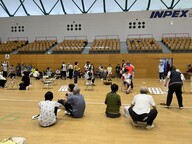 輪投げ大会の様子