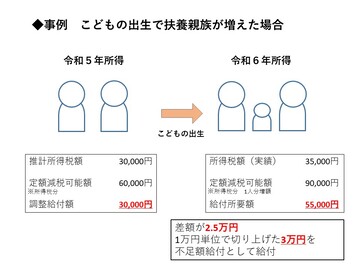こどもの出生で対象となったケース