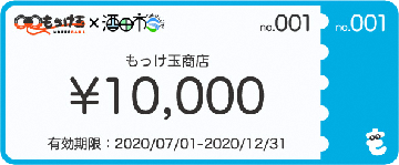 酒田市特別応援チケットイメージ