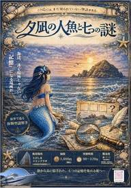 飛島周遊型謎解き本「夕凪の人魚と七つの謎」