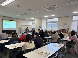 ワークの様子の写真