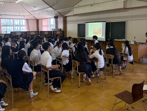 酒田西高等学校1学年の皆さまの写真