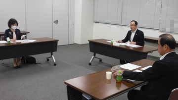 第3回庄内広域水道事業統合準備協議会の様子