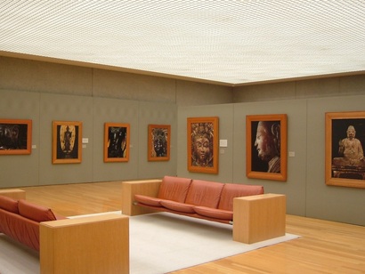 土門拳記念館展示室
