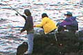 魚釣りの画像
