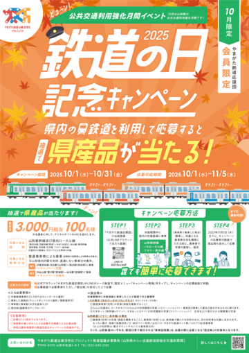 2025鉄道の日キャンペーン