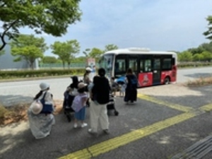 たけのこクラブ帰り乗車時写真