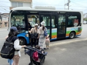 たけのこクラブ行き乗車時写真