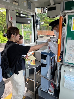 たけのこクラブ車内写真