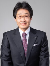 NTTデータ代表取締役社長本間洋氏の写真