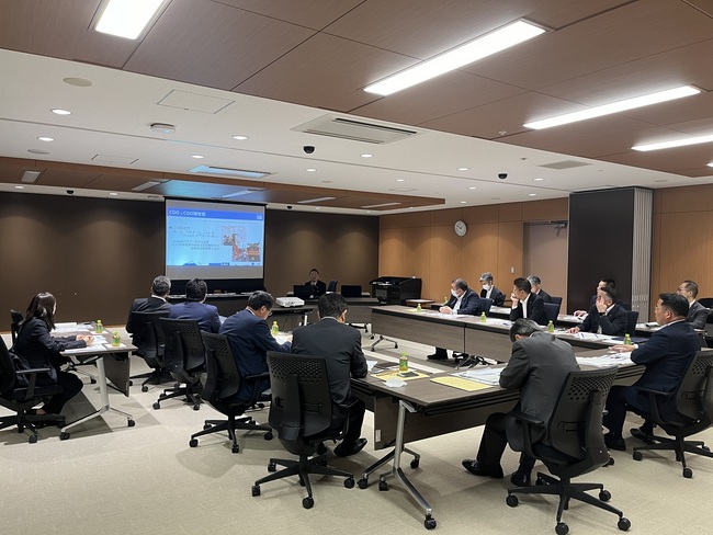 岩手県議会　商工建設委員会様視察写真