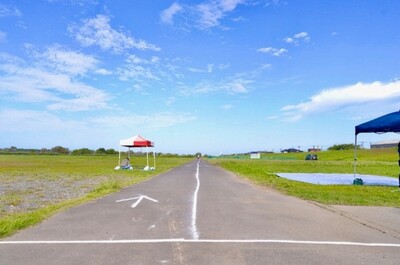 チャリティランの会場の様子