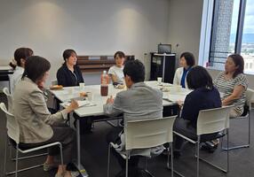 8回目カフェミーティングの様子