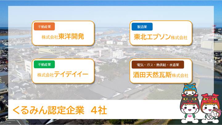 くるみん認定企業一覧画像