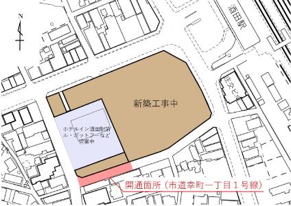 開通路線図