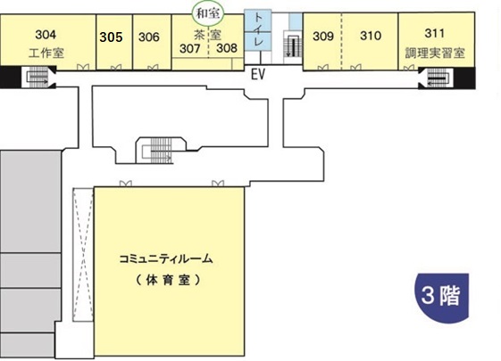 3階平面図