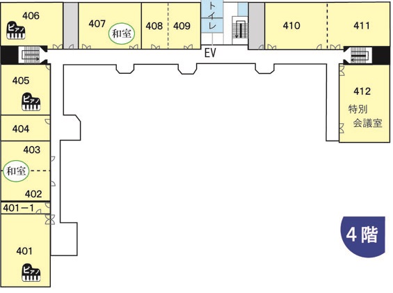 4階平面図