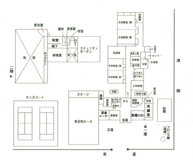 施設全体図の画像