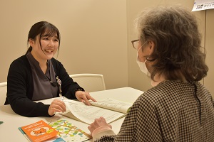 勤務中の様子
